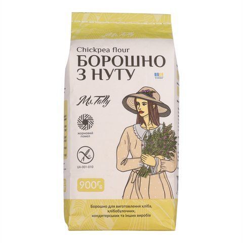 Борошно з нуту без глютену Ms. Tally 4820216950045 фото