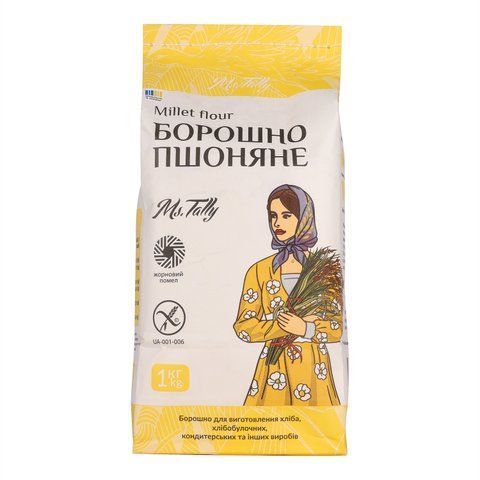 Борошно пшоняне без глютену Ms. Tally 4820216950038 фото