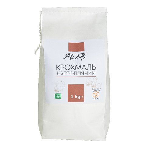 Крохмаль картопляний без глютену Ms. Tally 4820216951295 фото