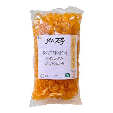 Равлики рисово-кукурудзяні без глютену Ms. Tally 4820216951691 фото