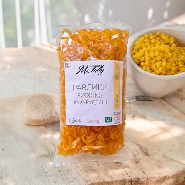 Равлики рисово-кукурудзяні без глютену Ms. Tally 4820216951691 фото