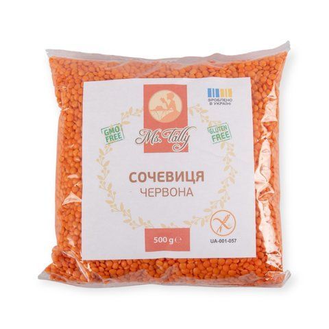 Сочевиця червона 0.5 кг 4820216951844 фото