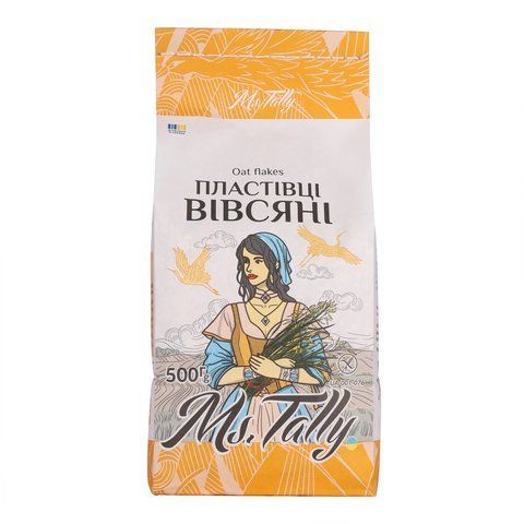 Пластiвцi вiвсянi без глютену Ms. Tally 4820216950922 фото
