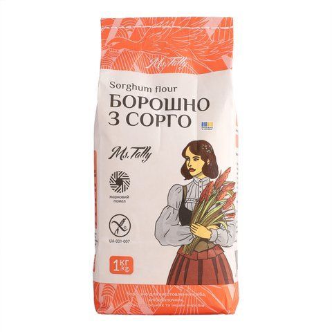 Борошно з сорго без глютену Ms. Tally 4820216950106 фото